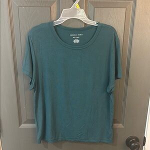 American Eagle Deep Teal Soft & Sexy Tee